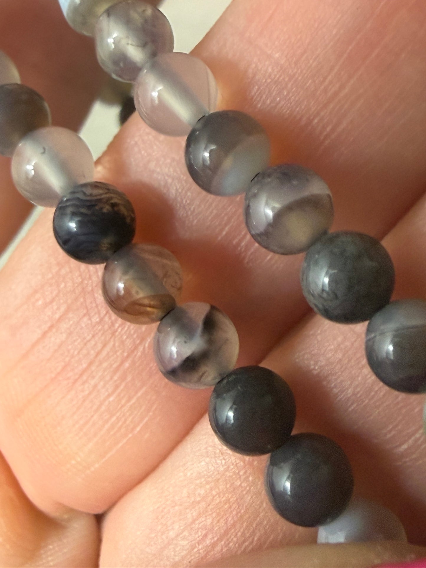 Botswana Agate 4mm Bracelet