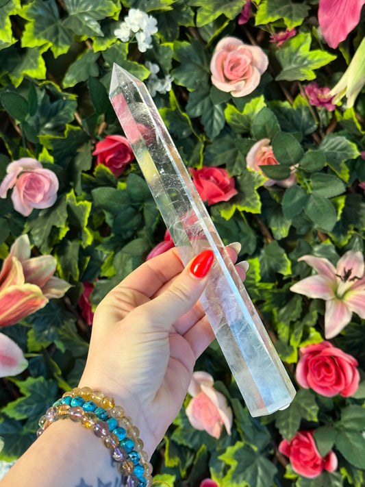 Clear Quartz Tower Point