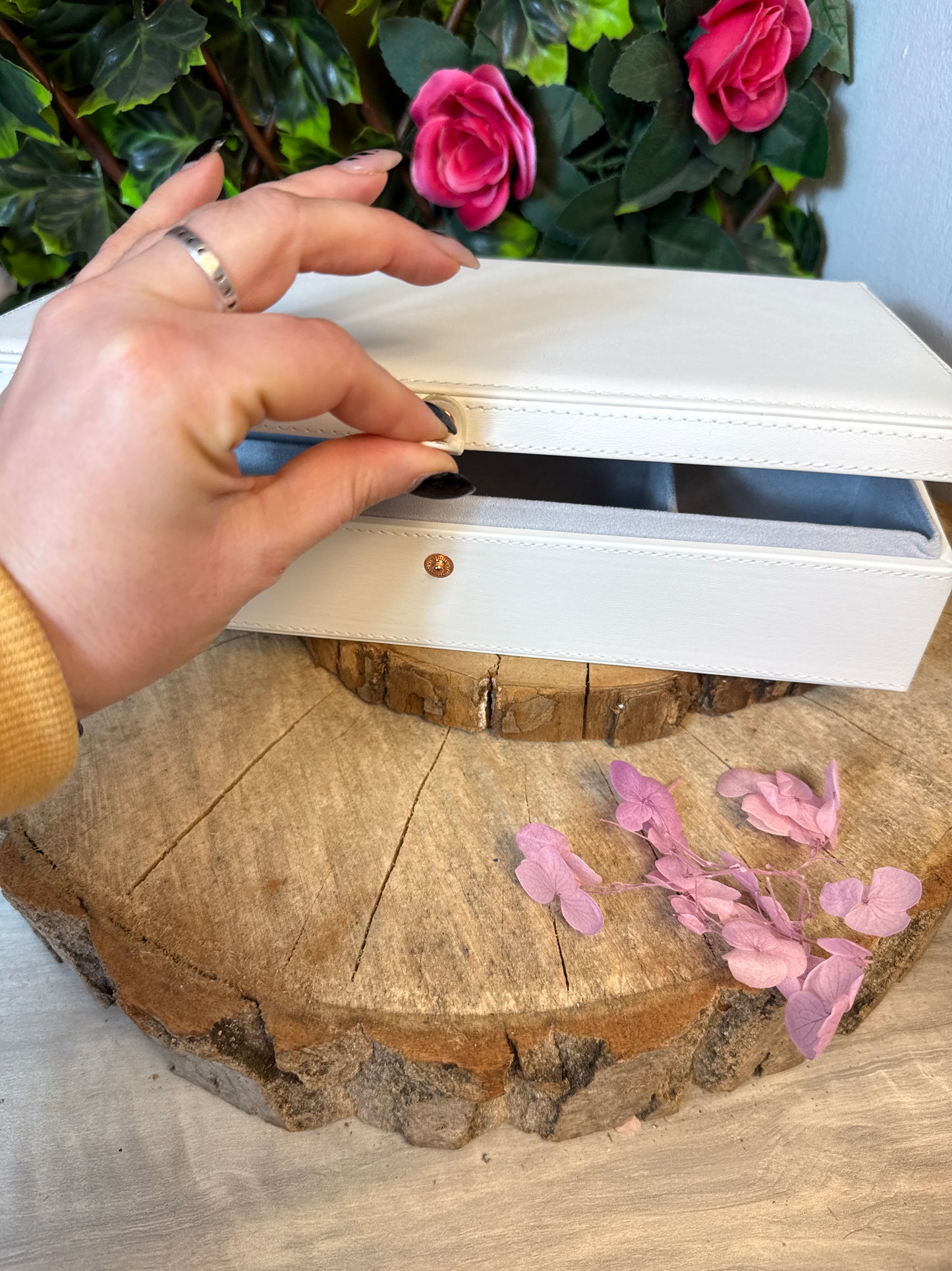White Jewellery Box