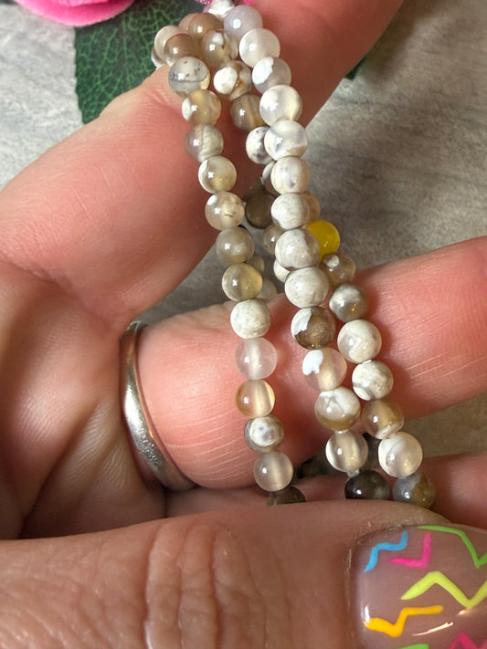 Orca Agate bracelet