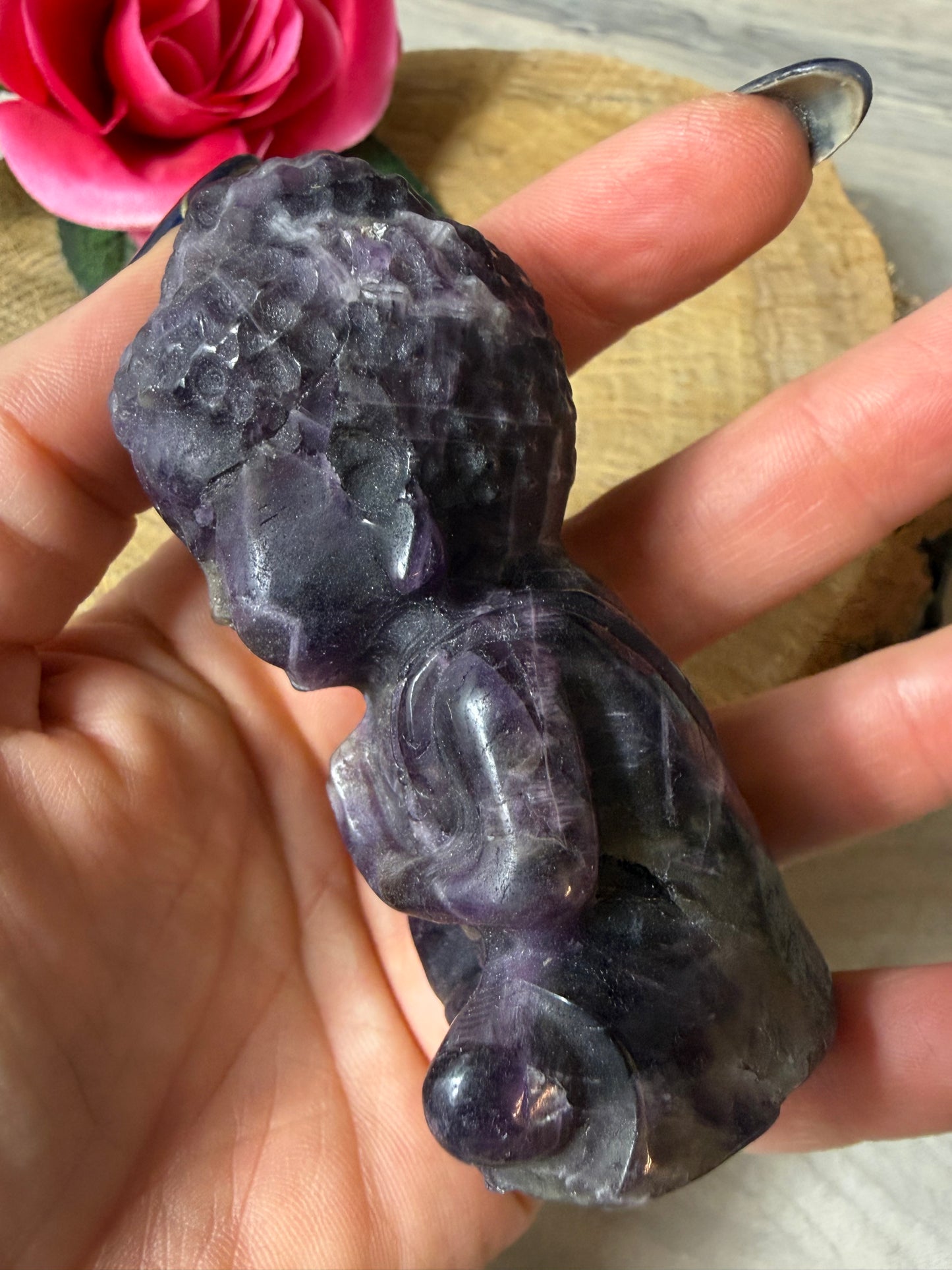 Amethyst  Buddha