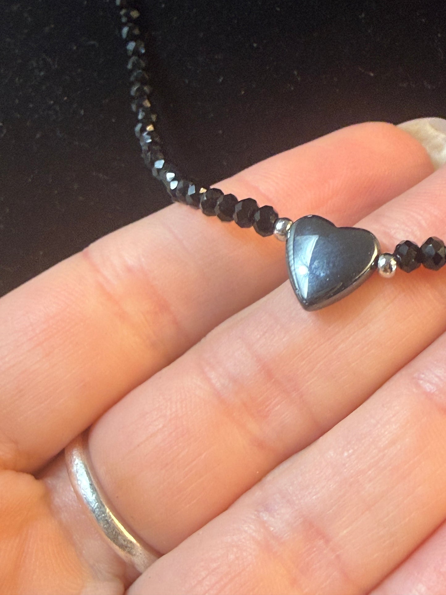 Grounding Hematite Choker