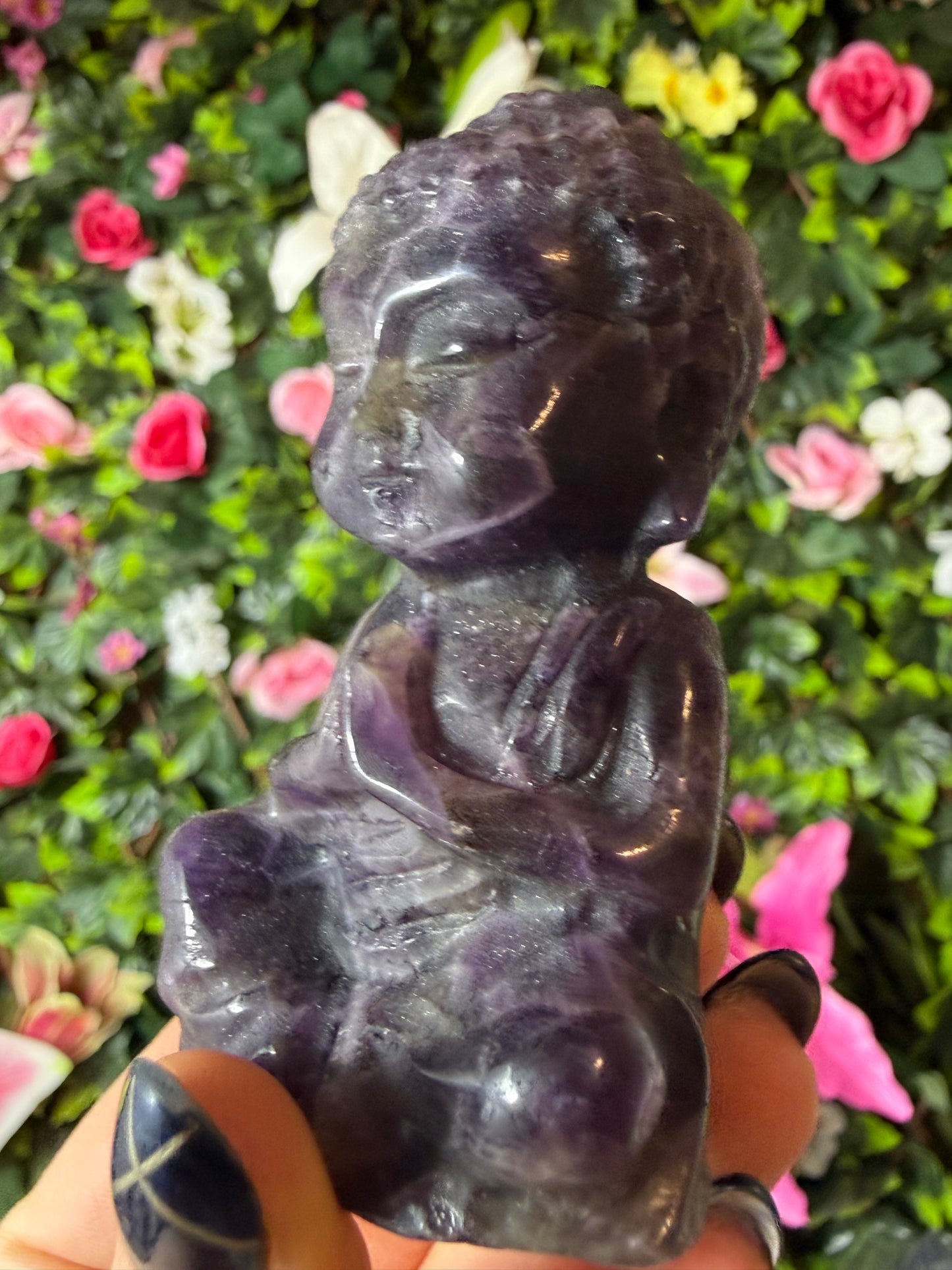 Amethyst  Buddha