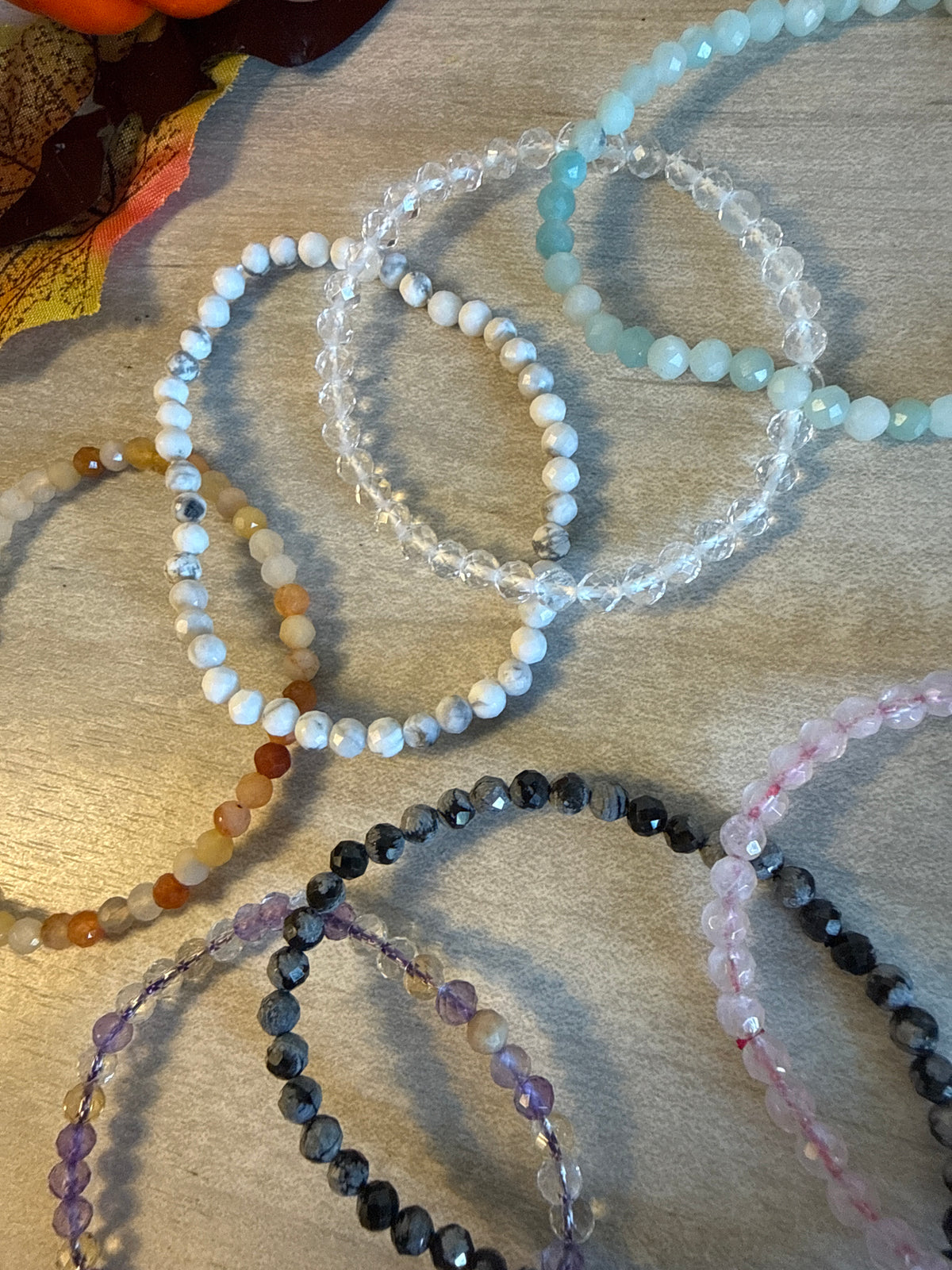 4mm Facet Bracelets