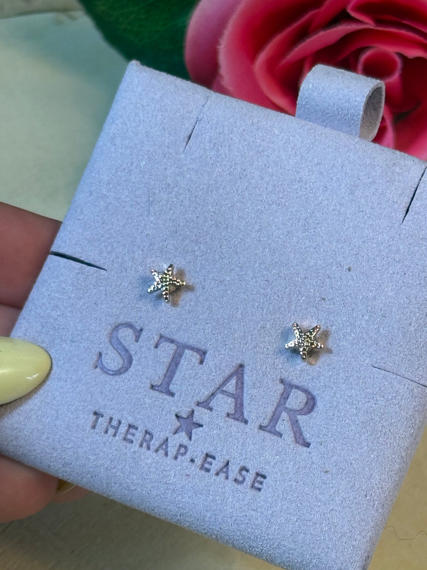 Mini Starfish Stud Earrings