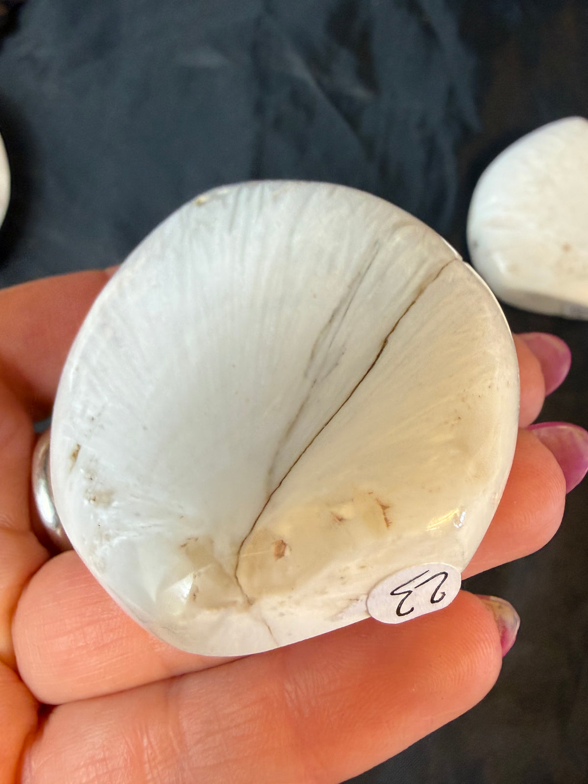 Scolecite Freeform Flame