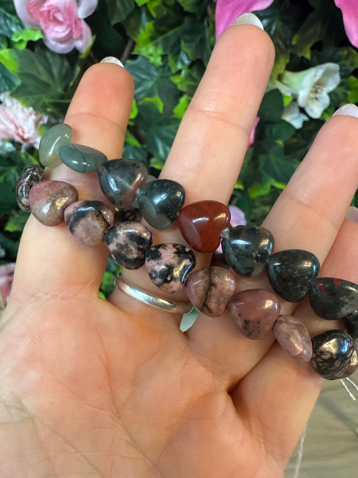 Heart Bead Bracelet