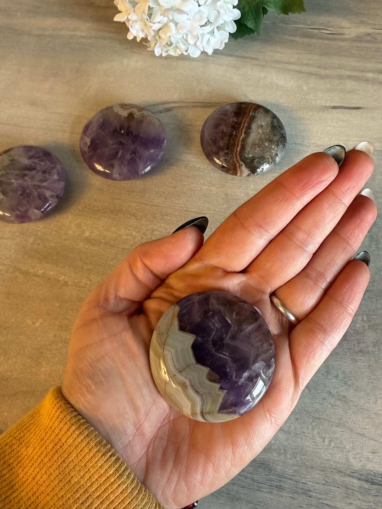 Amethyst Agate Palm