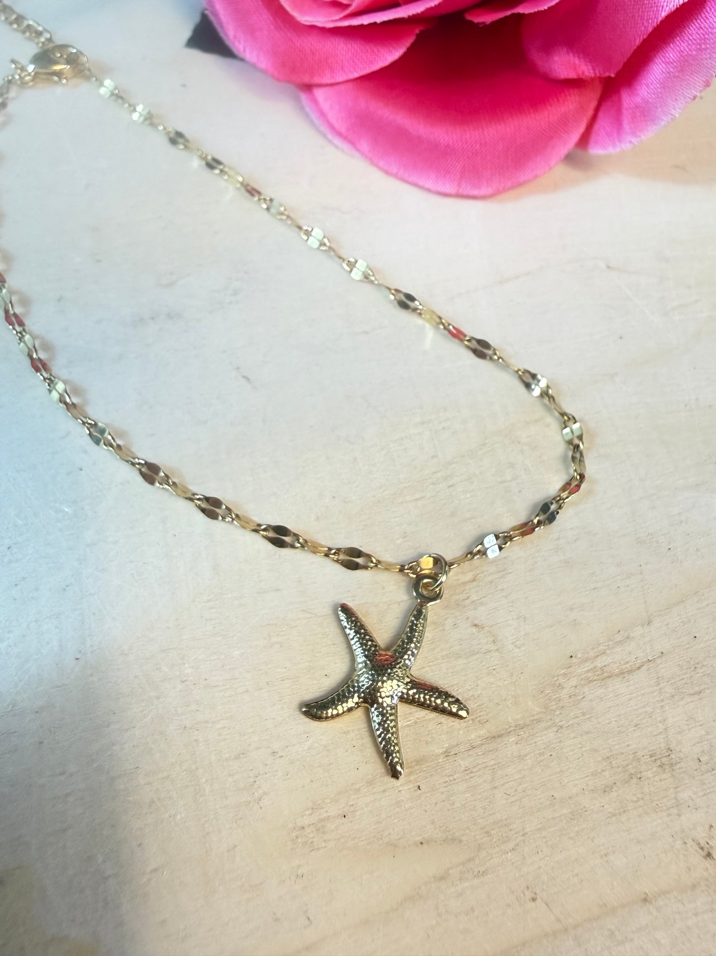 Starfish Anklet
