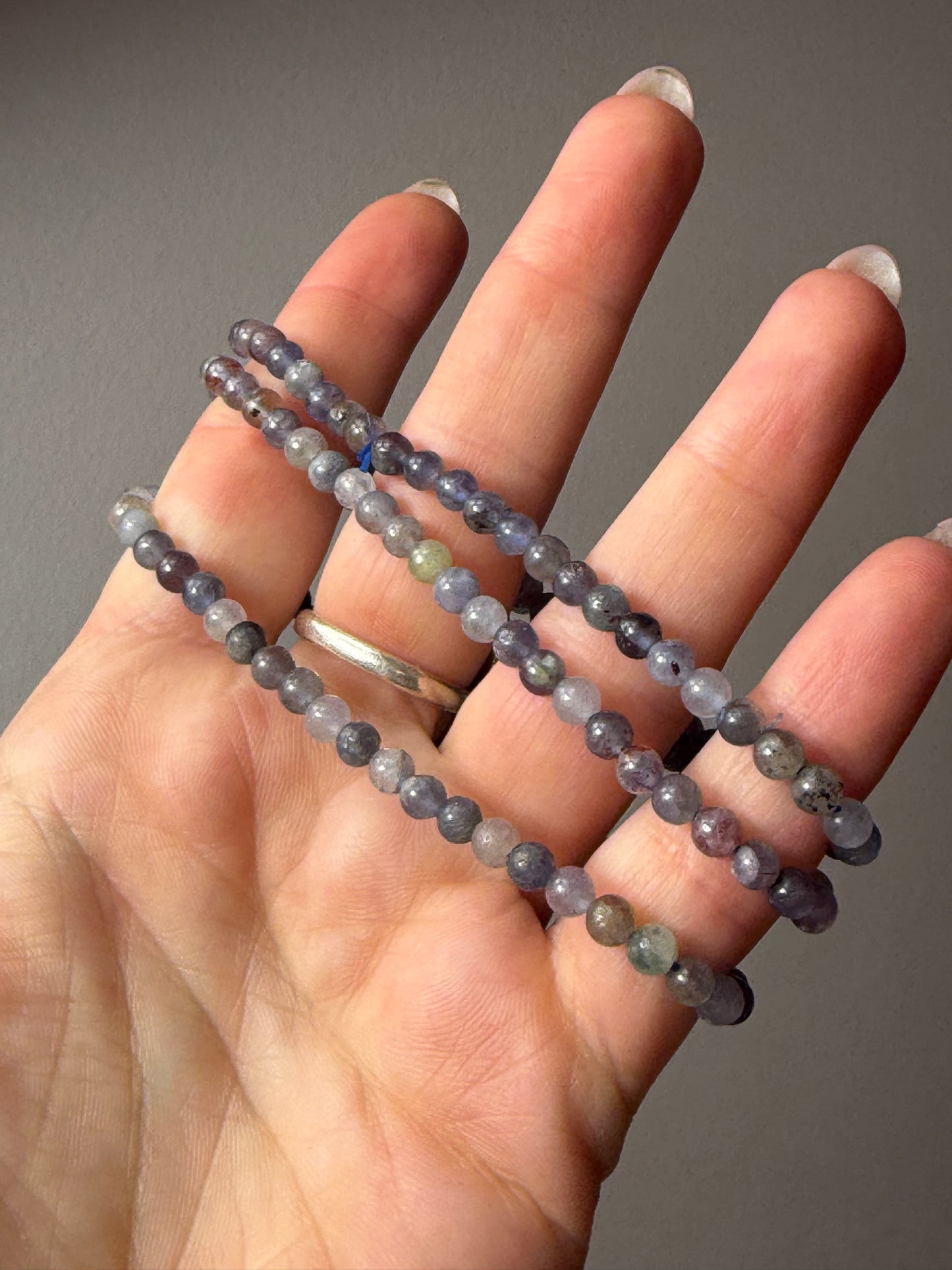 Iolite bracelet