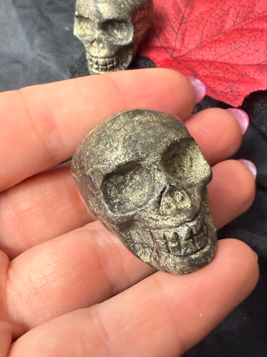 Pyrite Skull