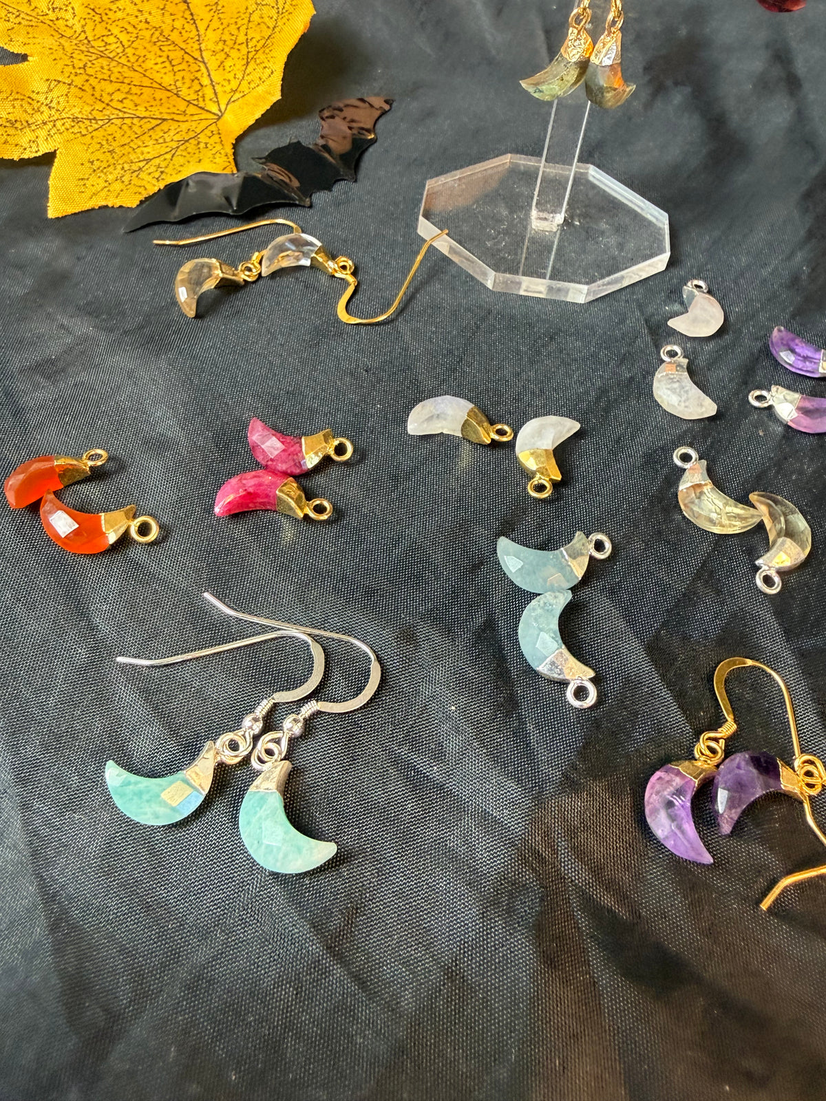 New Moon Sterling Earrings