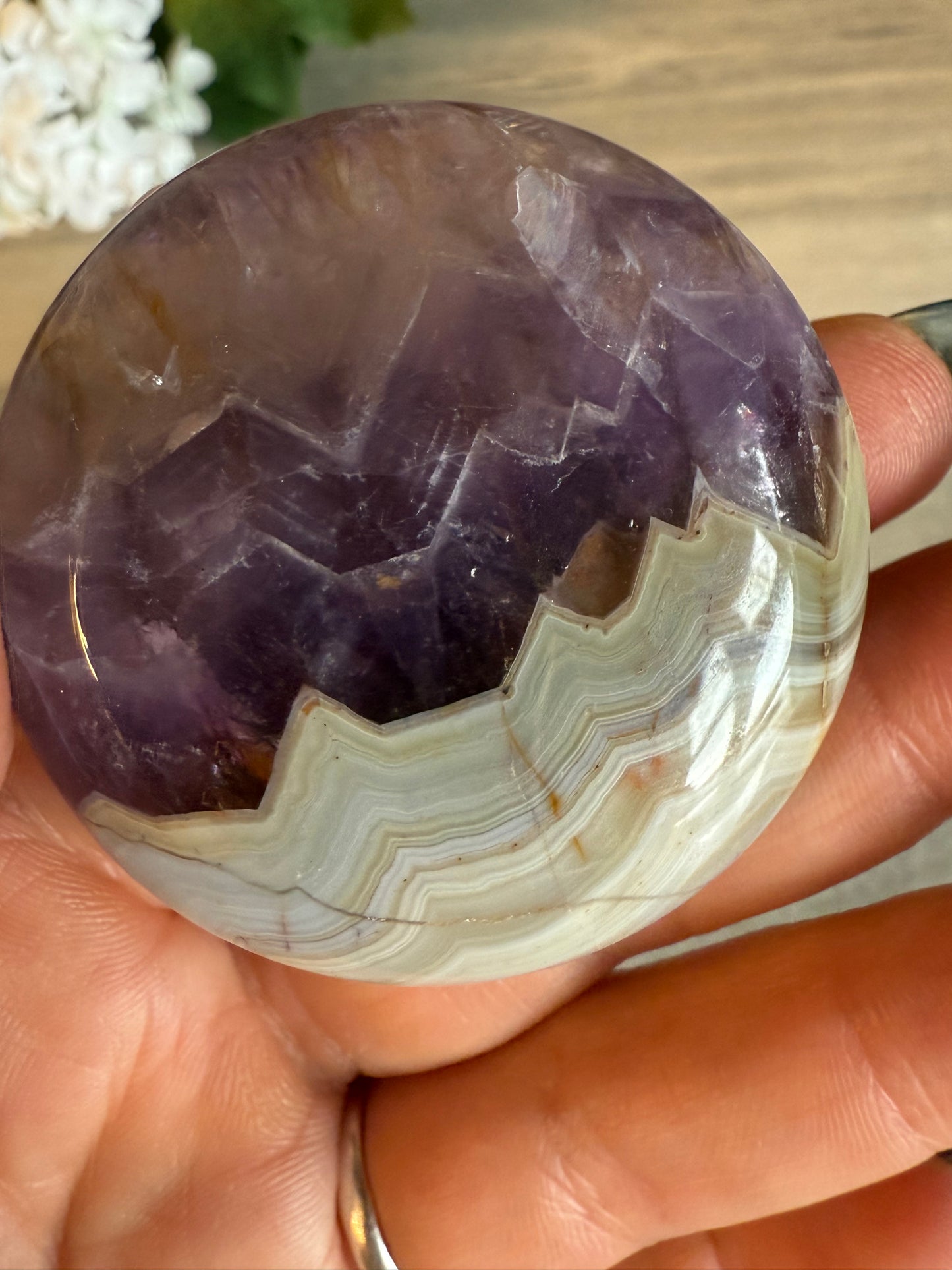 Amethyst Agate Palm