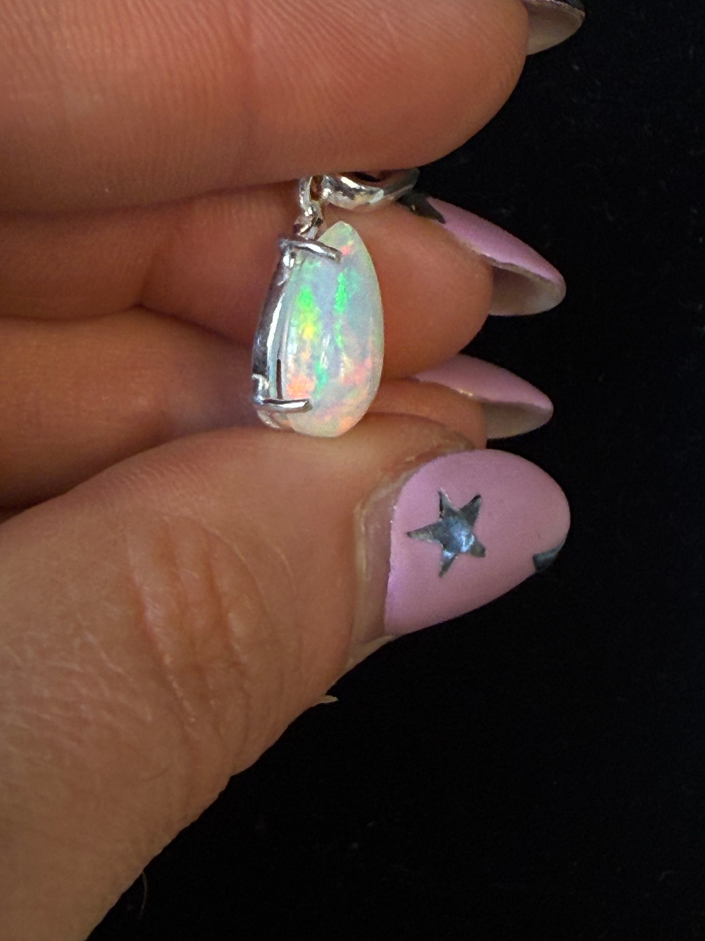 Ethiopian Opal 925 Sterling Pendant