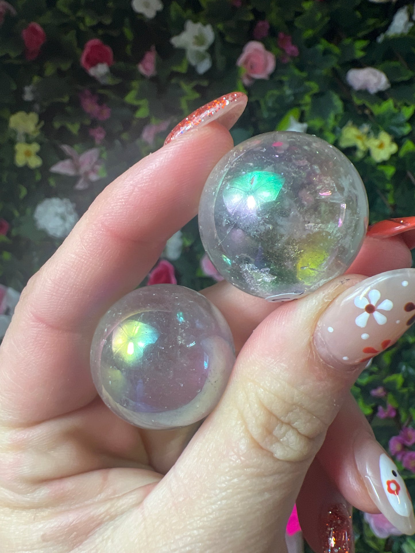 Aura Angel Quartz Sphere 25mm