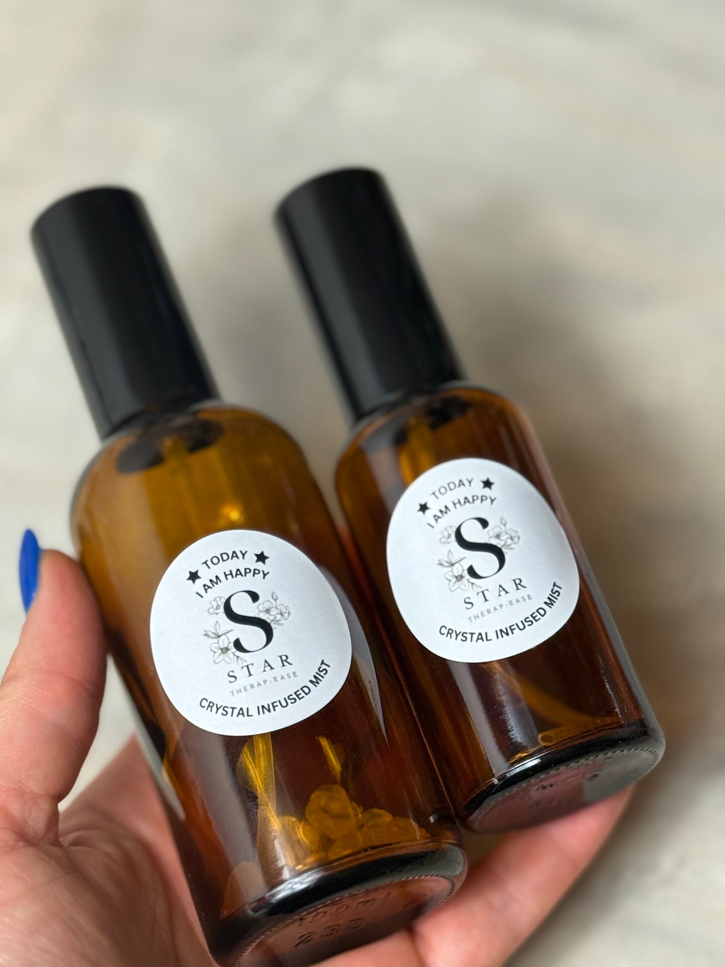 Star Therap-ease - TODAY I am Happy - Crystal Infused Mist - Ylang Ylang Spray