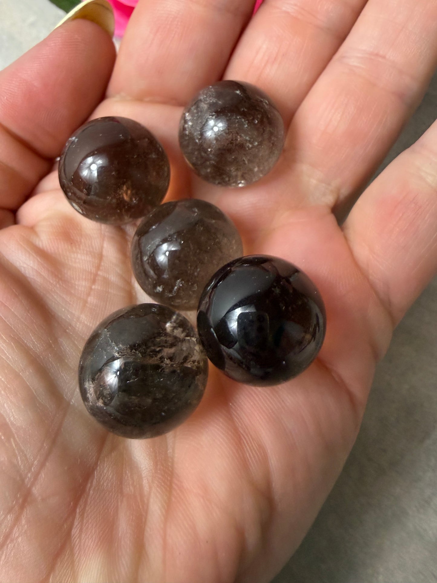 Smoky Mini Sphere - 20mm