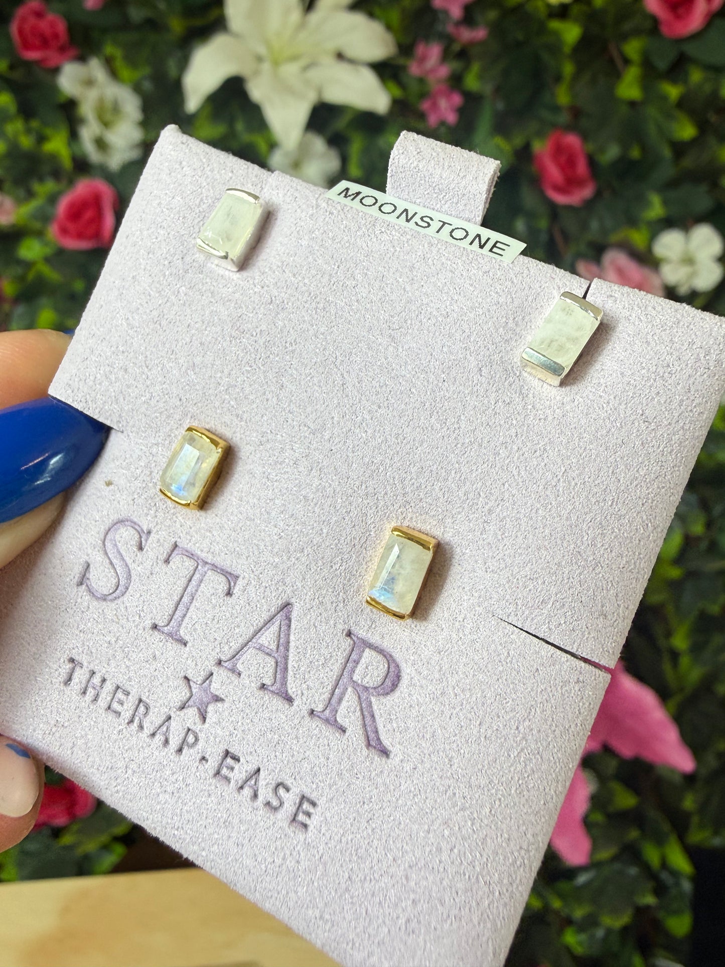 Bar Rectangular 925 Sterling Studs