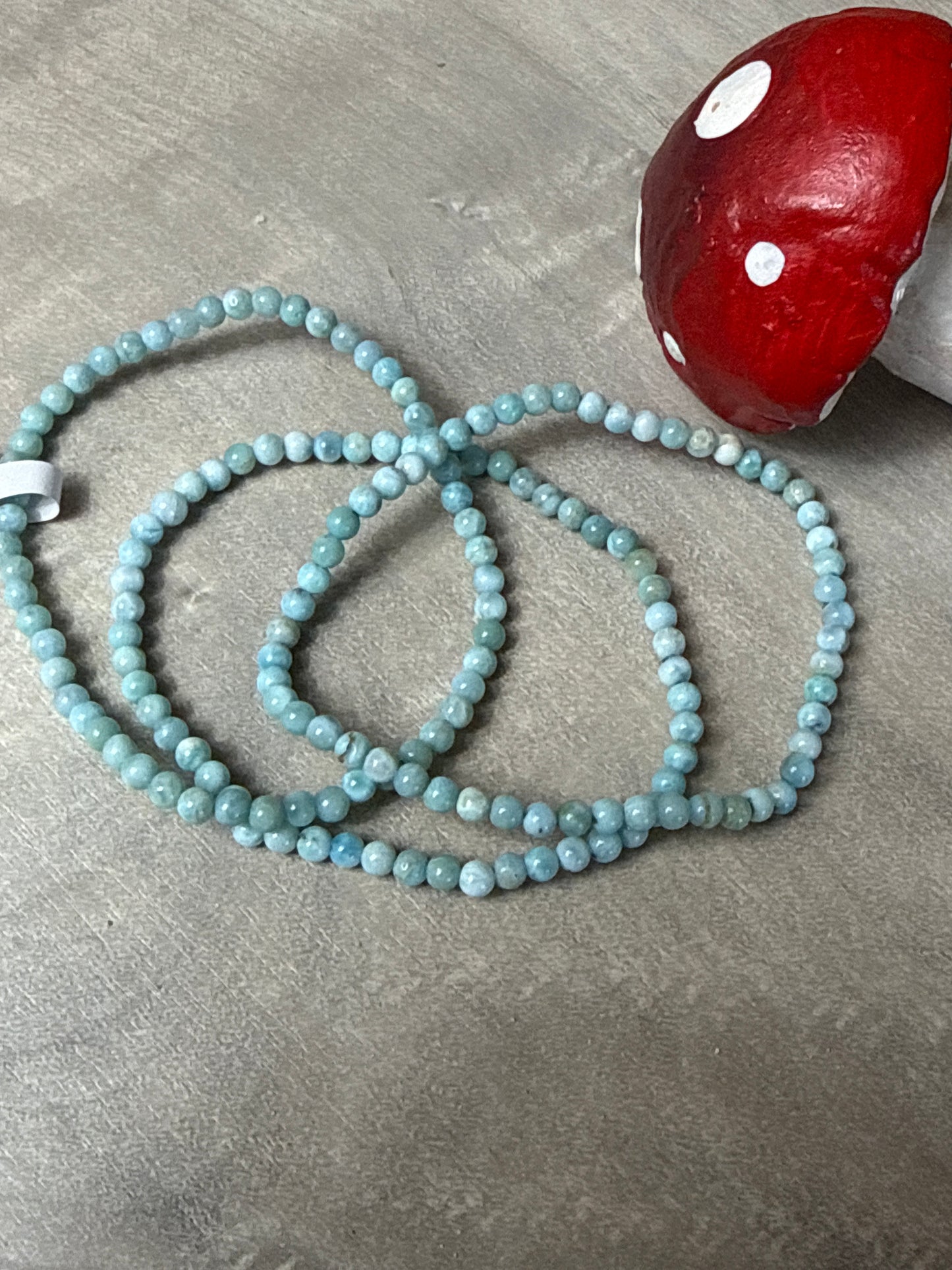 Larimar Bracelet - 4mm