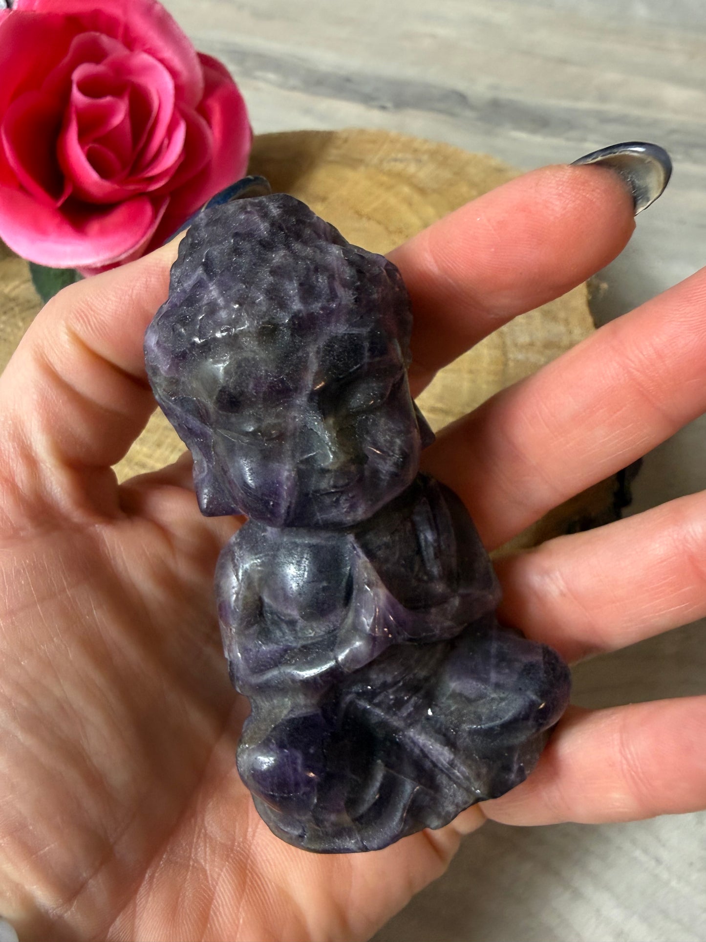 Amethyst  Buddha