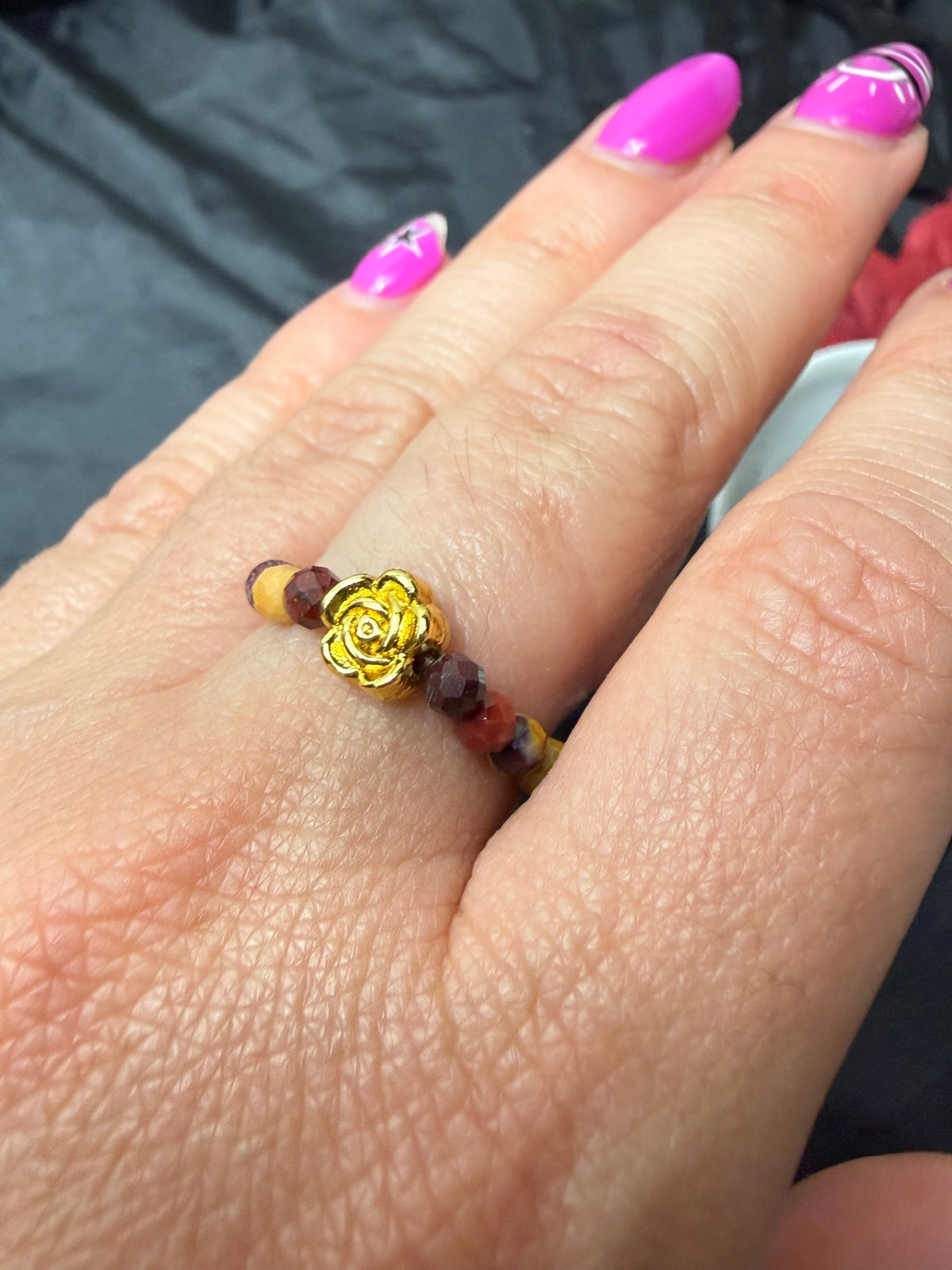 Stretchy Crystal Ring