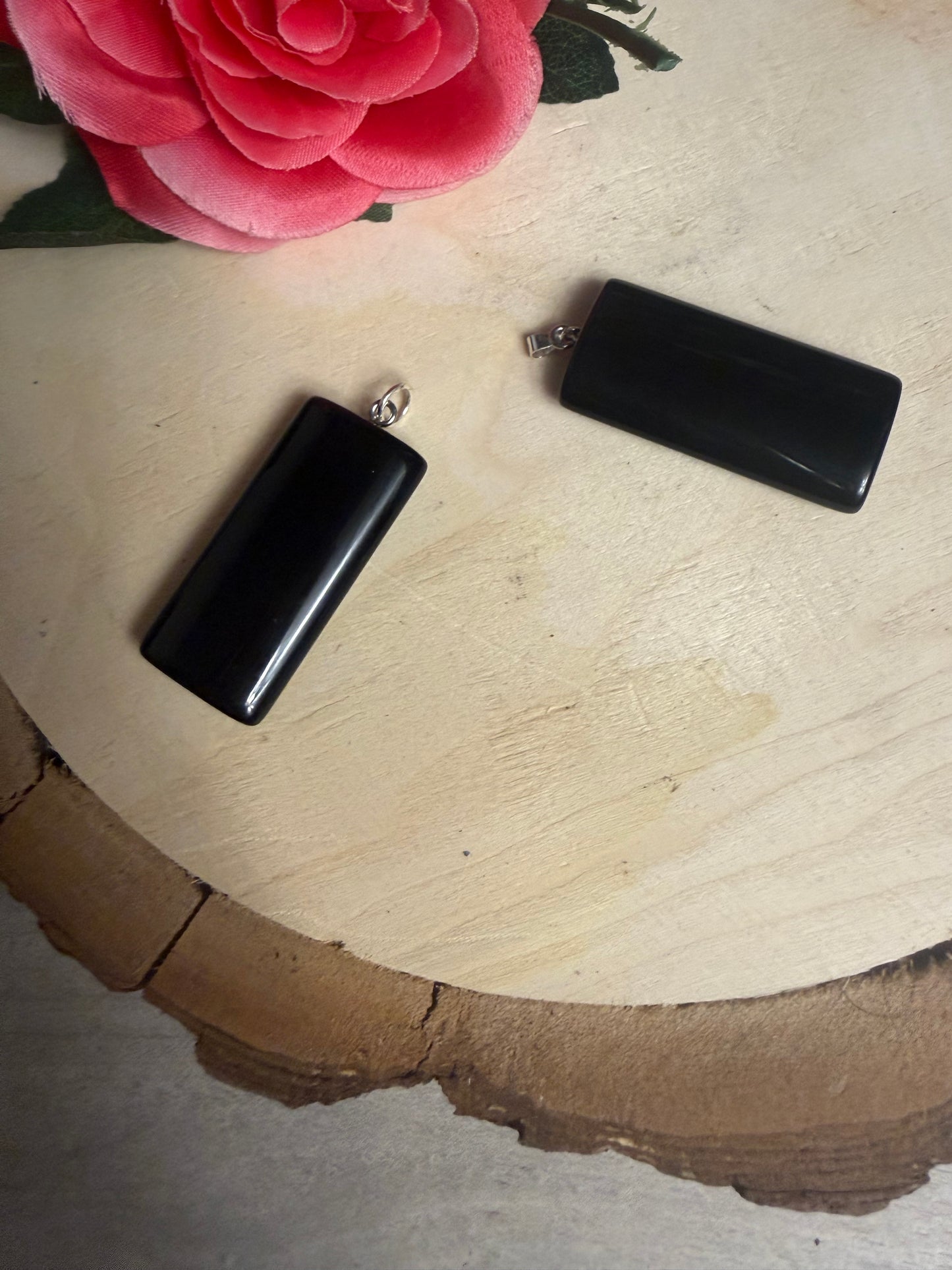 Obsidian Pendant - Father’s Day gift