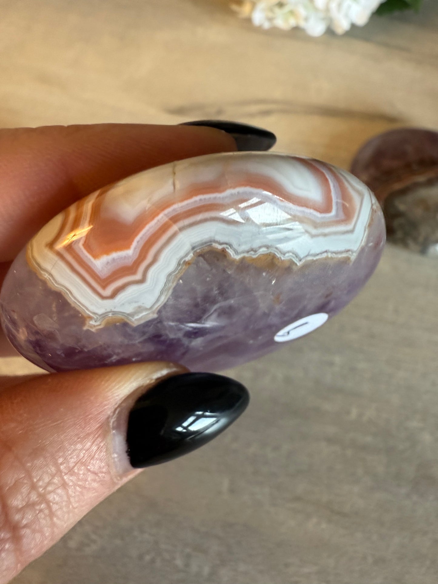 Amethyst Agate Palm