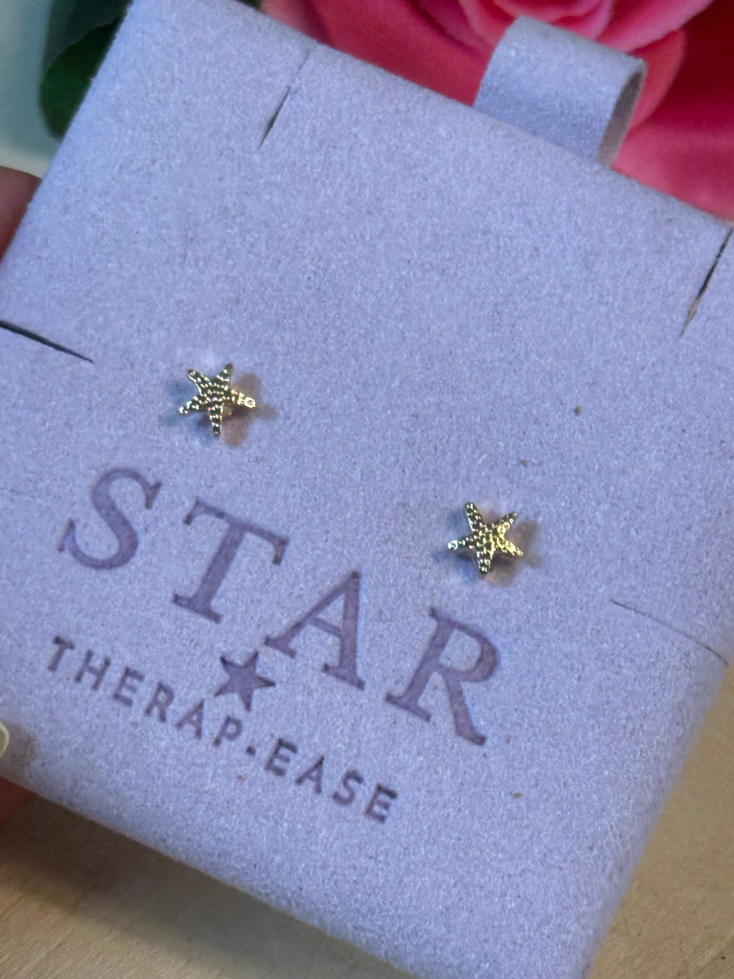 Mini Starfish Stud Earrings