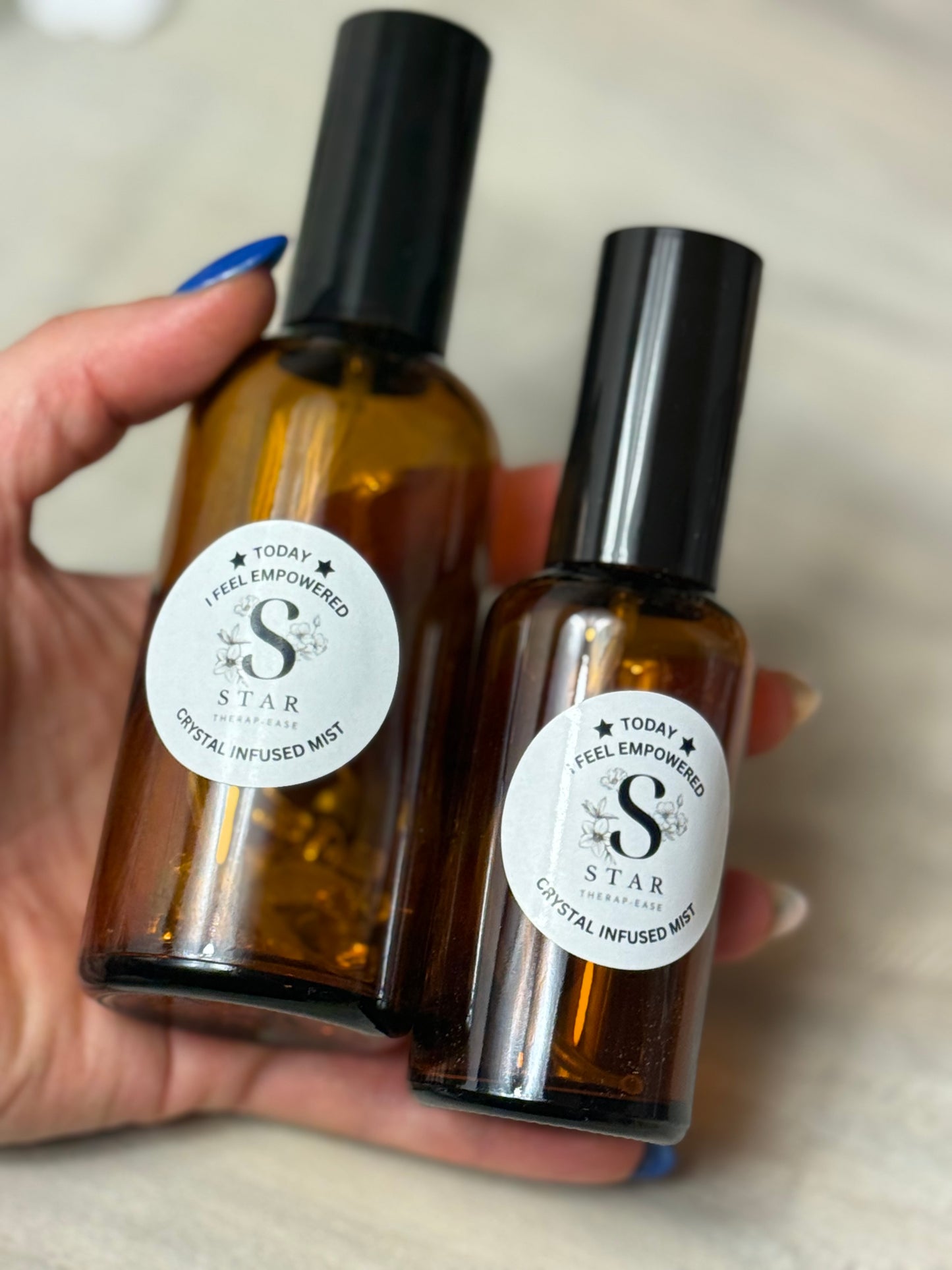 Star Therap-ease - TODAY I feel Empowered Crystal Infused Mist - Solar Plexus Spray