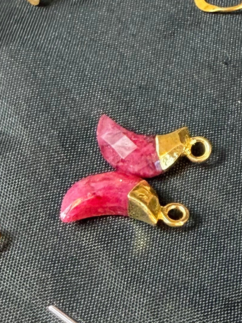 New Moon Sterling Earrings