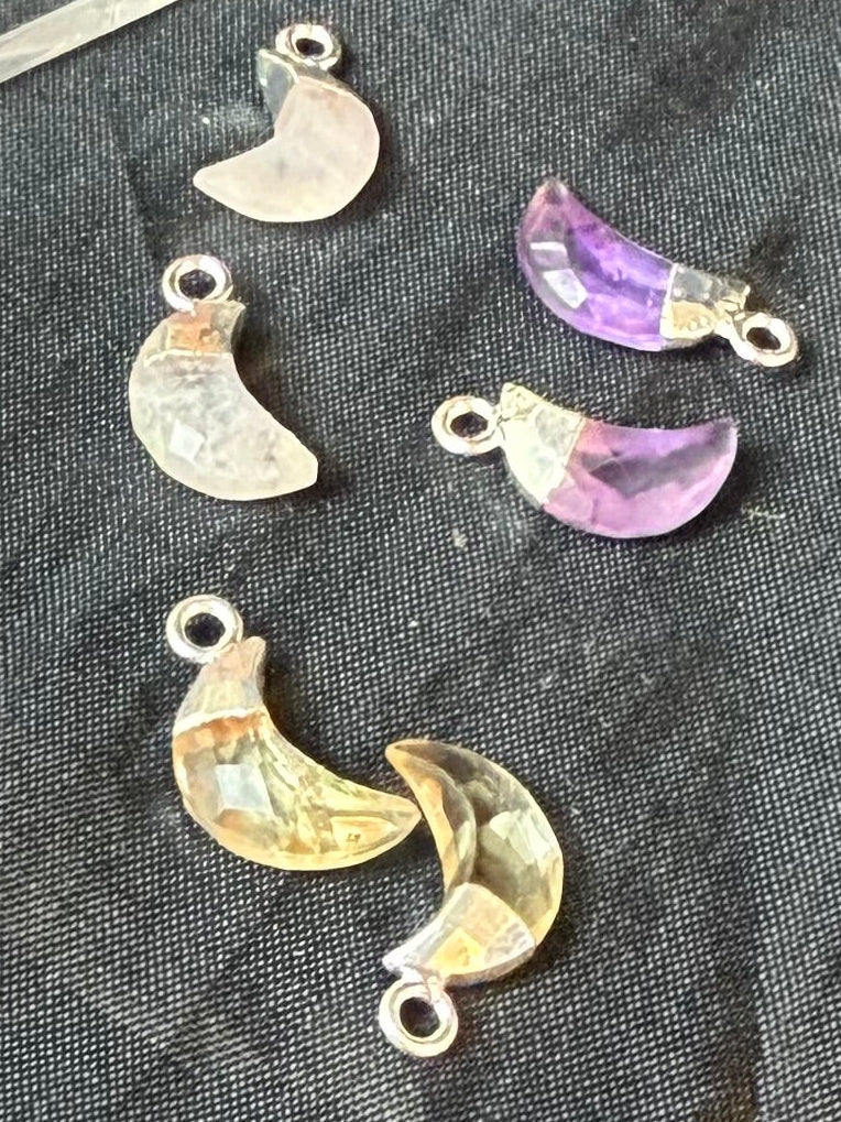 New Moon Sterling Earrings