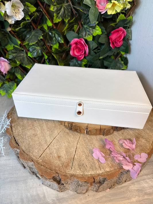 White Jewellery Box