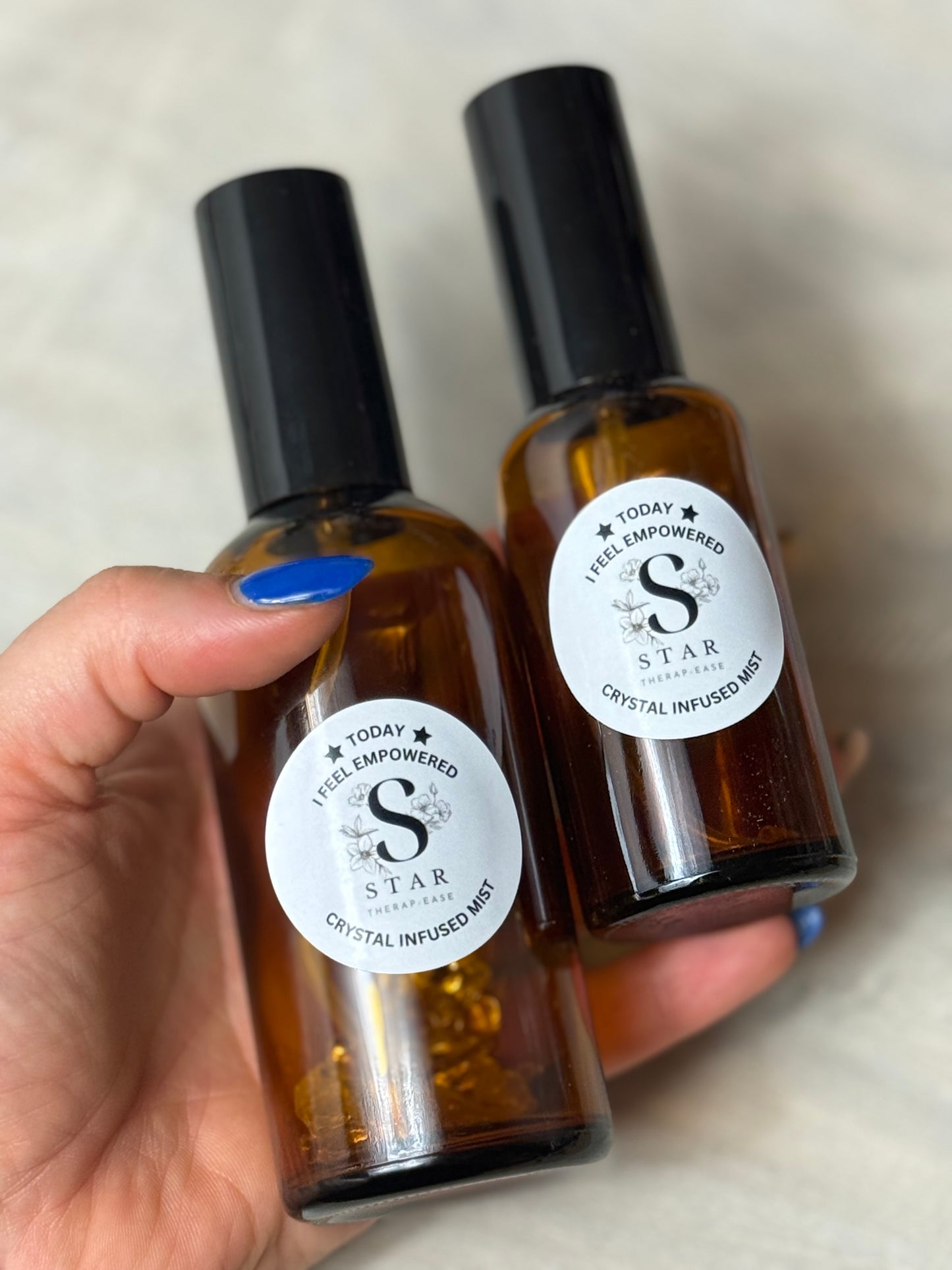 Star Therap-ease - TODAY I feel Empowered Crystal Infused Mist - Solar Plexus Spray