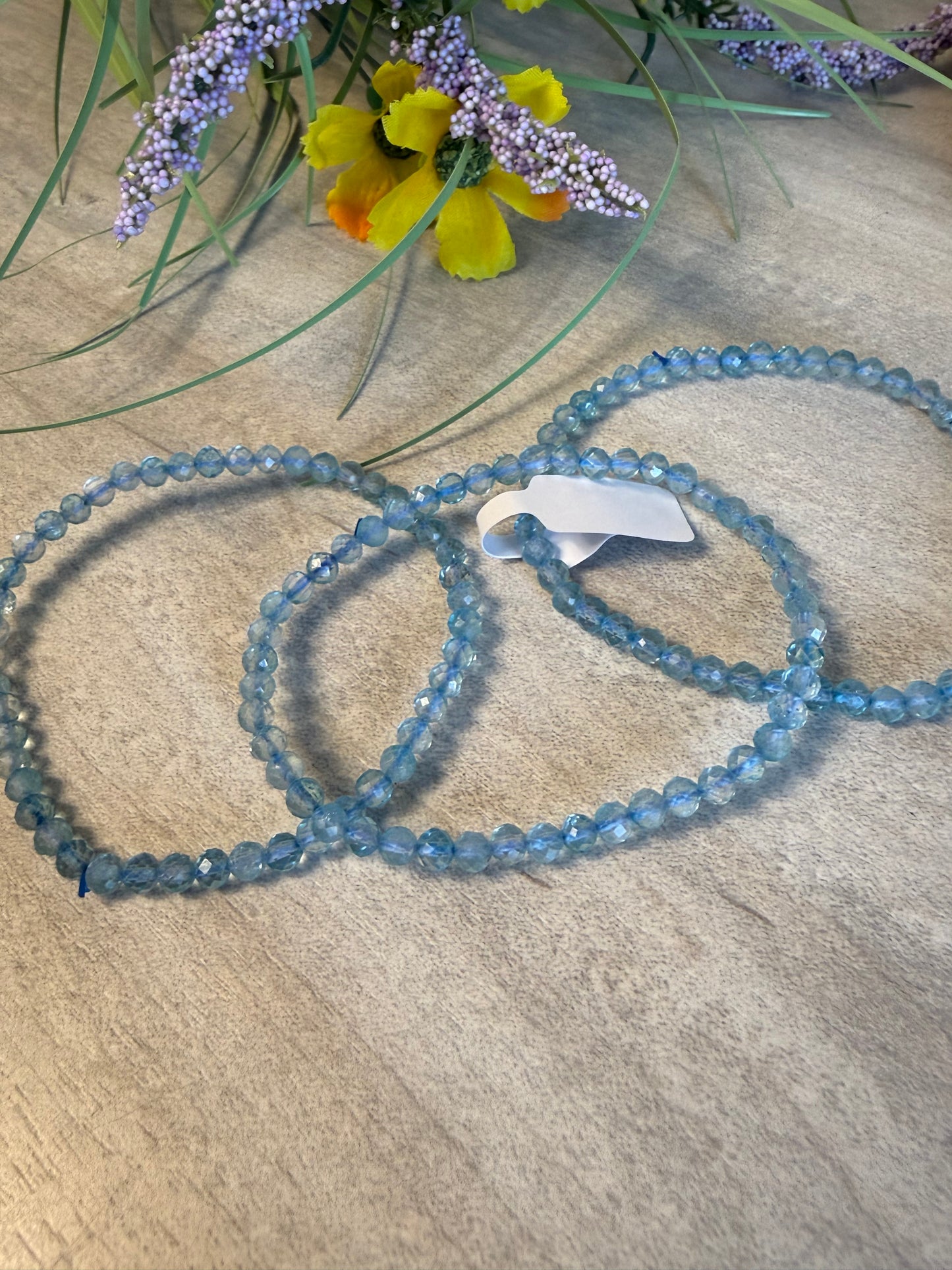Blue Topaz Facet Bracelet
