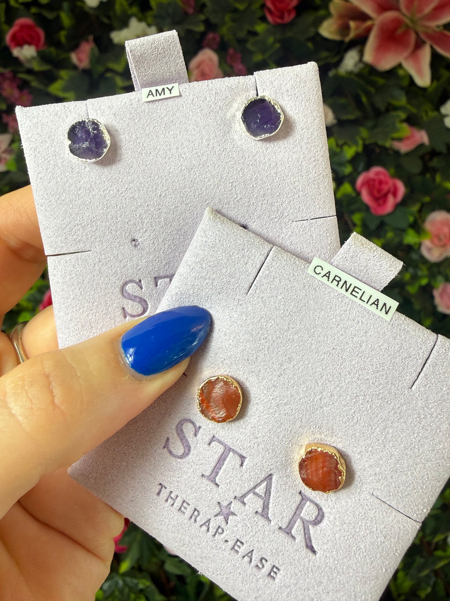 Raw 925 Sterling Studs