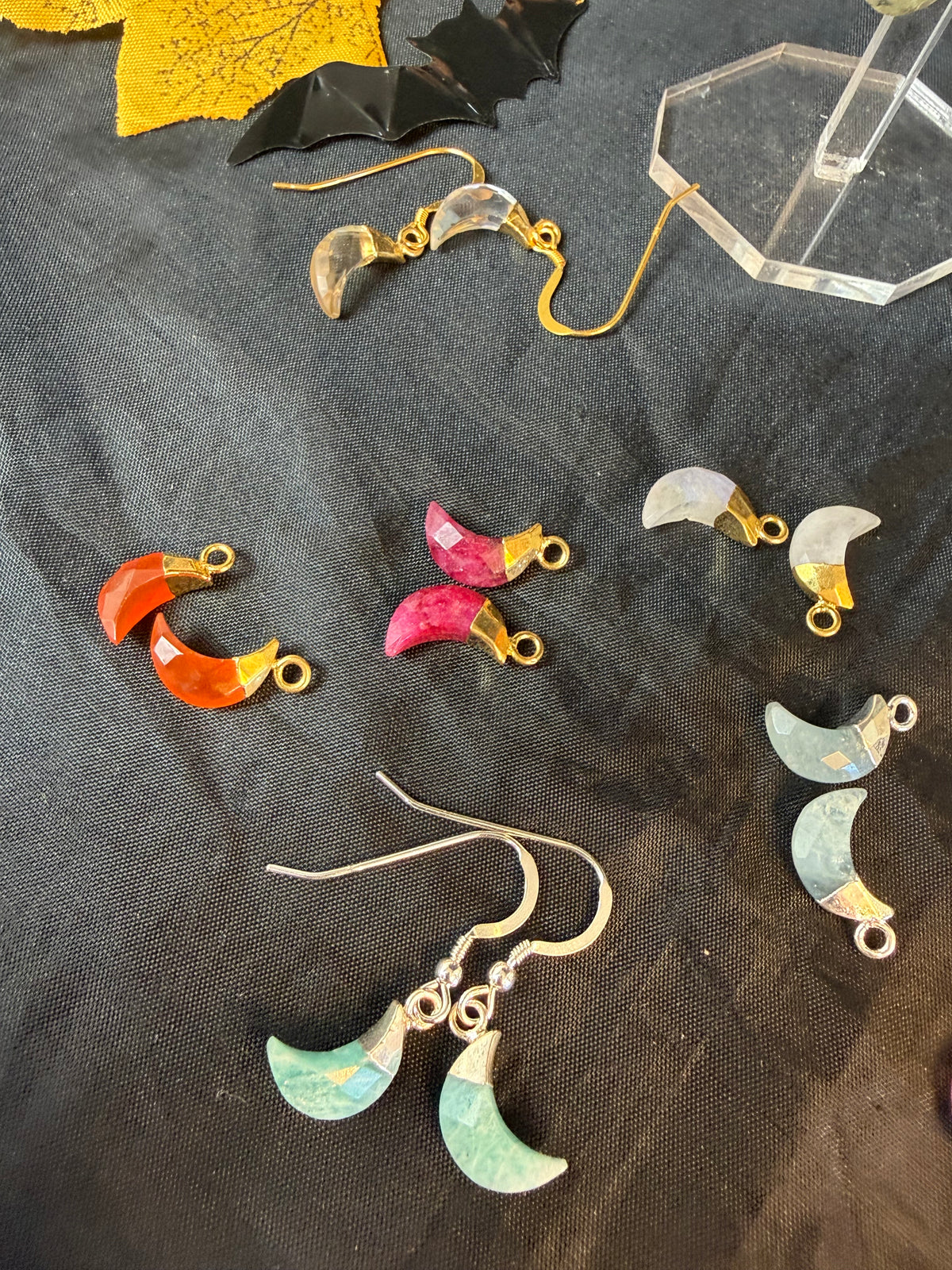 New Moon Sterling Earrings