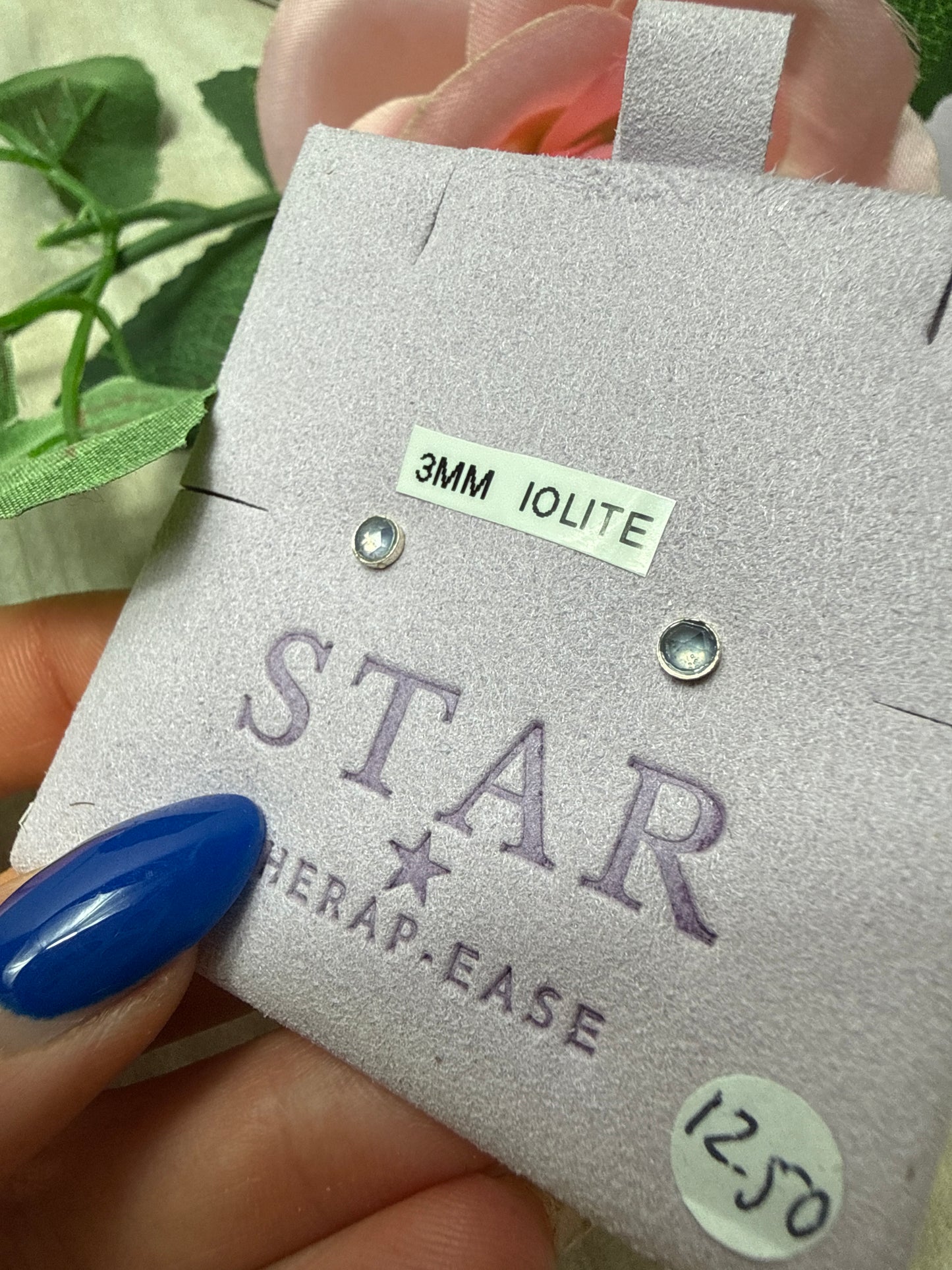 Handmade Silver Cup 925 Earrings Studs - 3mm