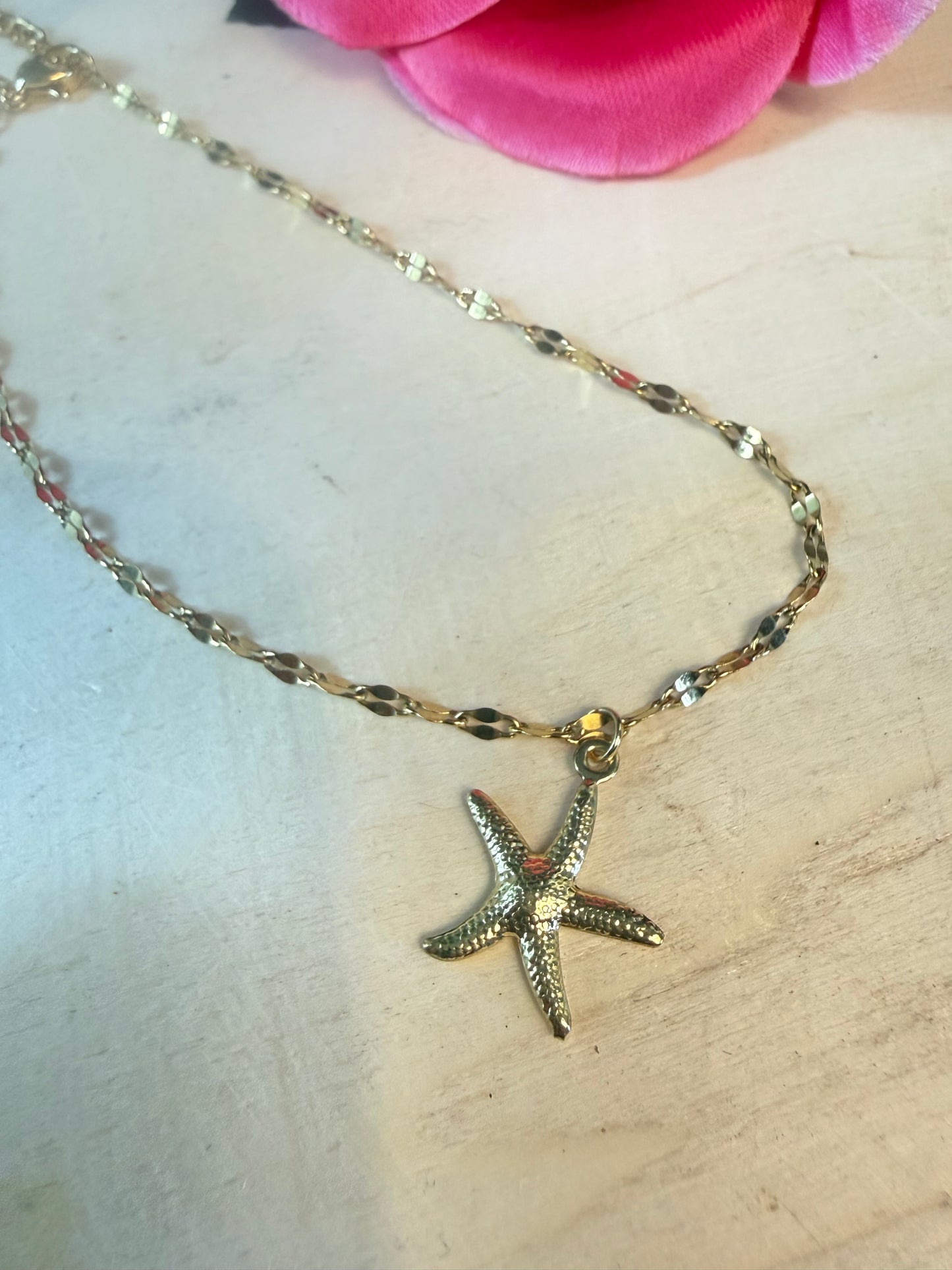 Starfish Anklet