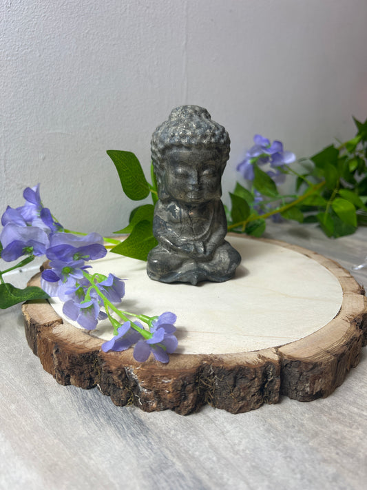 Large Pyrite Baby Buddha