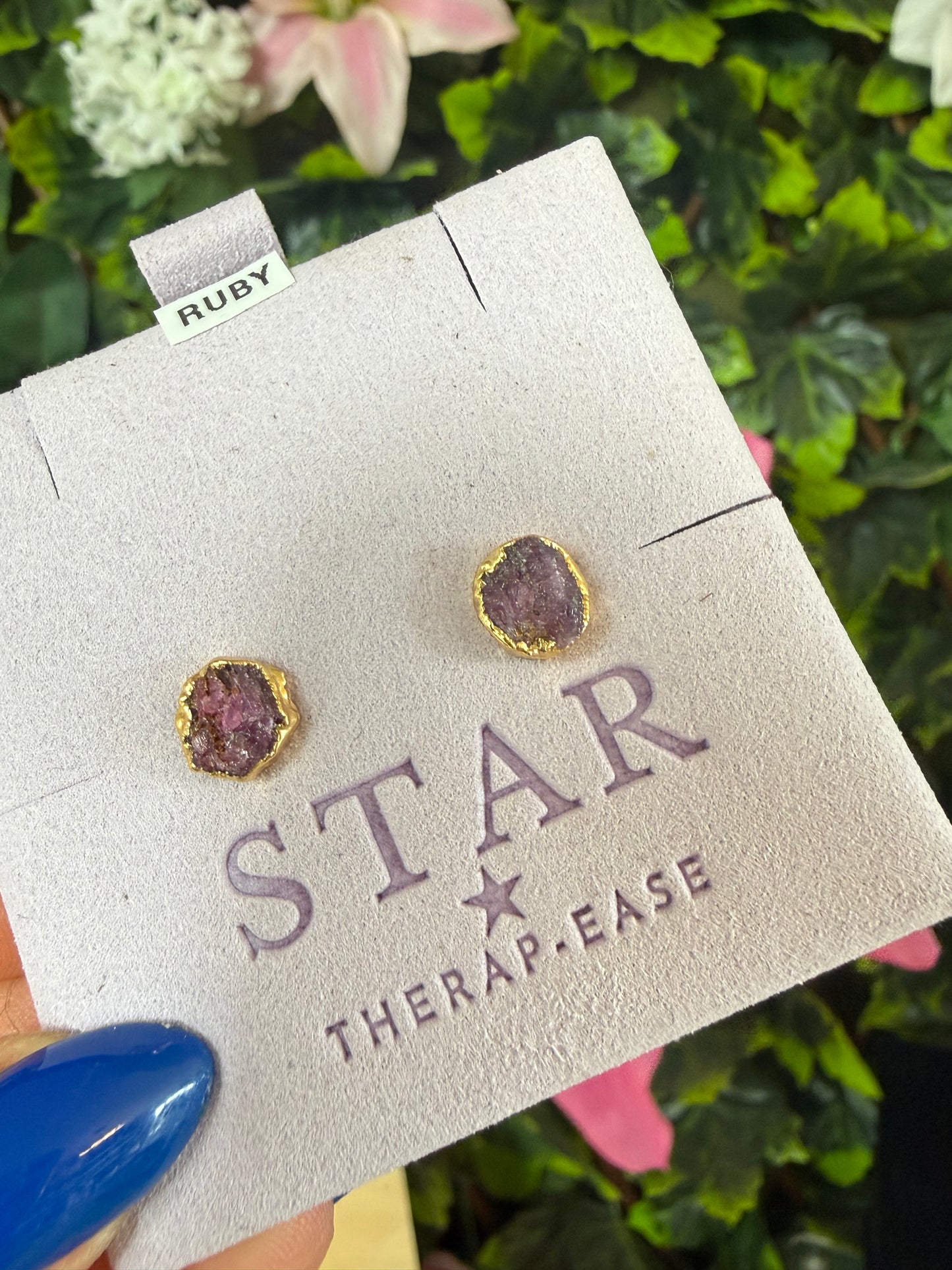 Raw 925 Sterling Studs