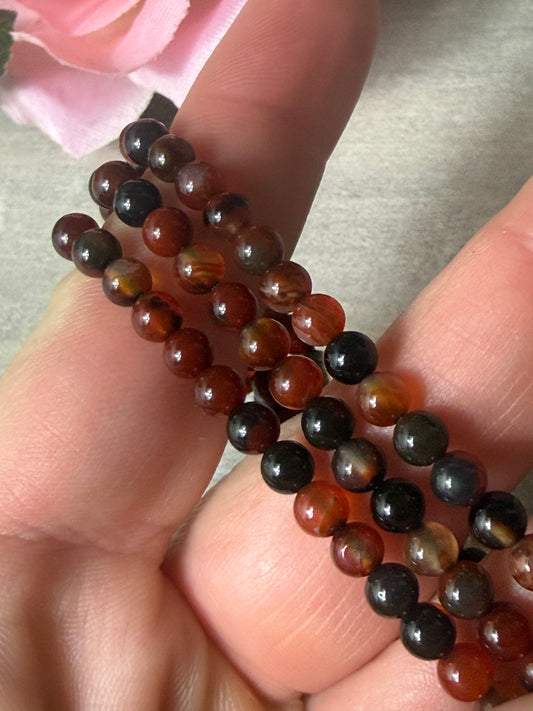 Sardonyx 4mm Bracelet