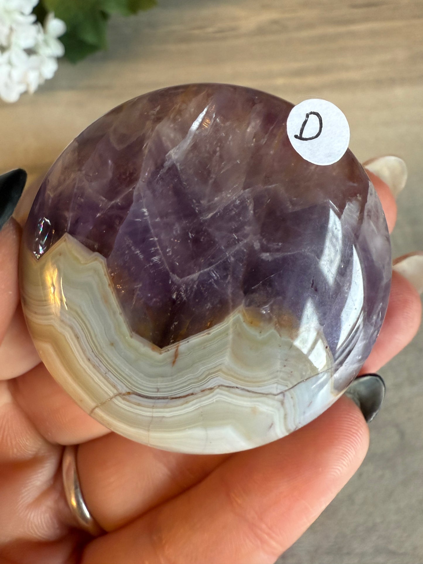 Amethyst Agate Palm
