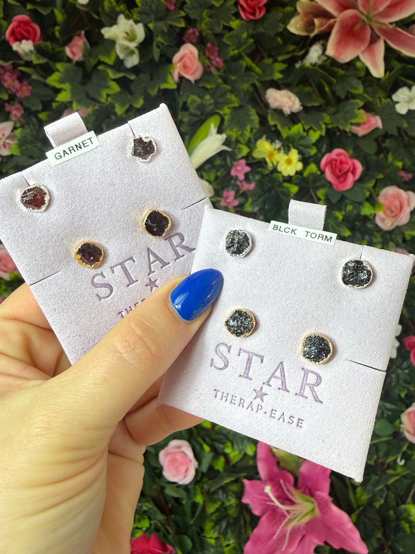 Raw 925 Sterling Studs
