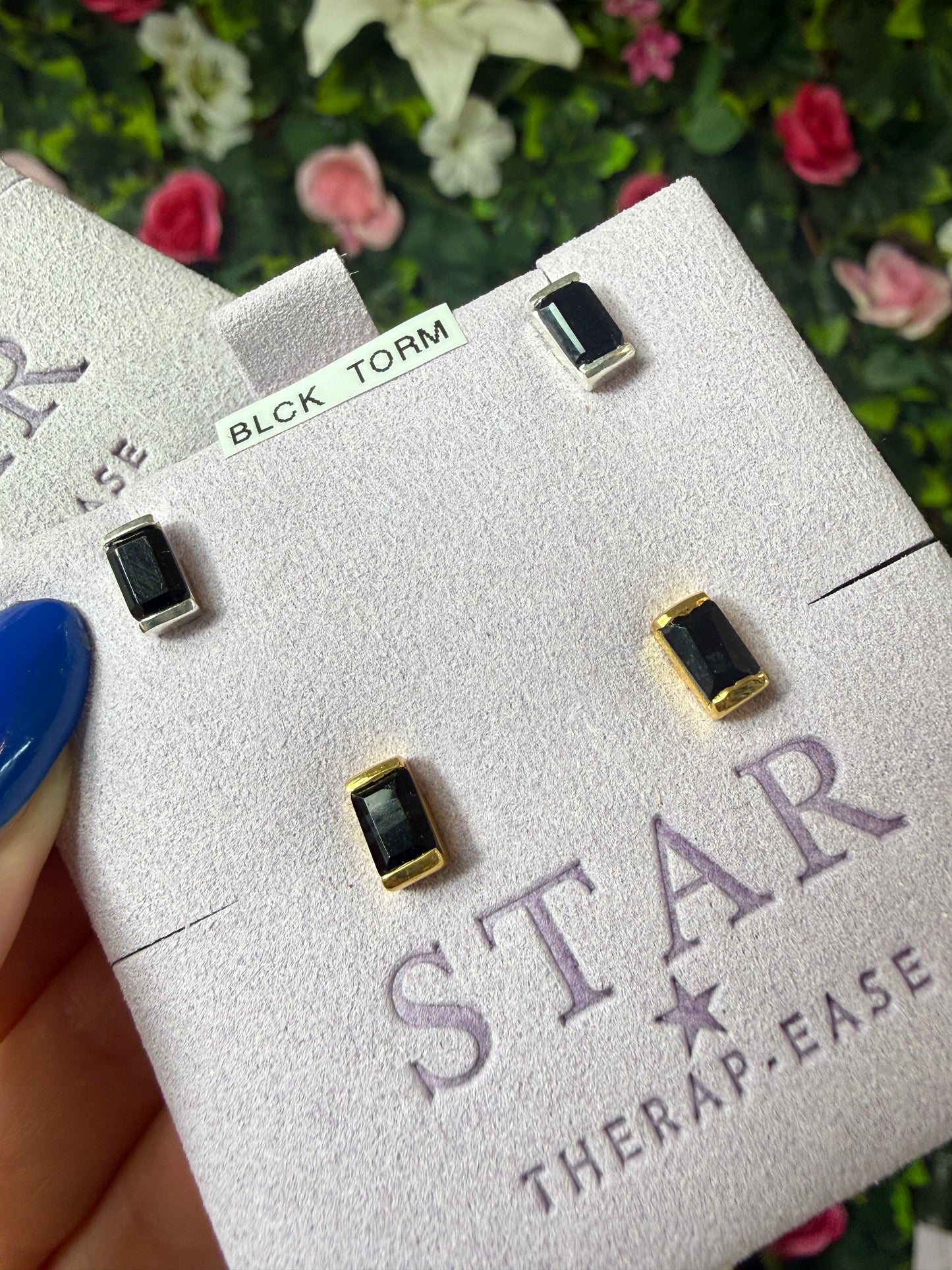 Bar Rectangular 925 Sterling Studs