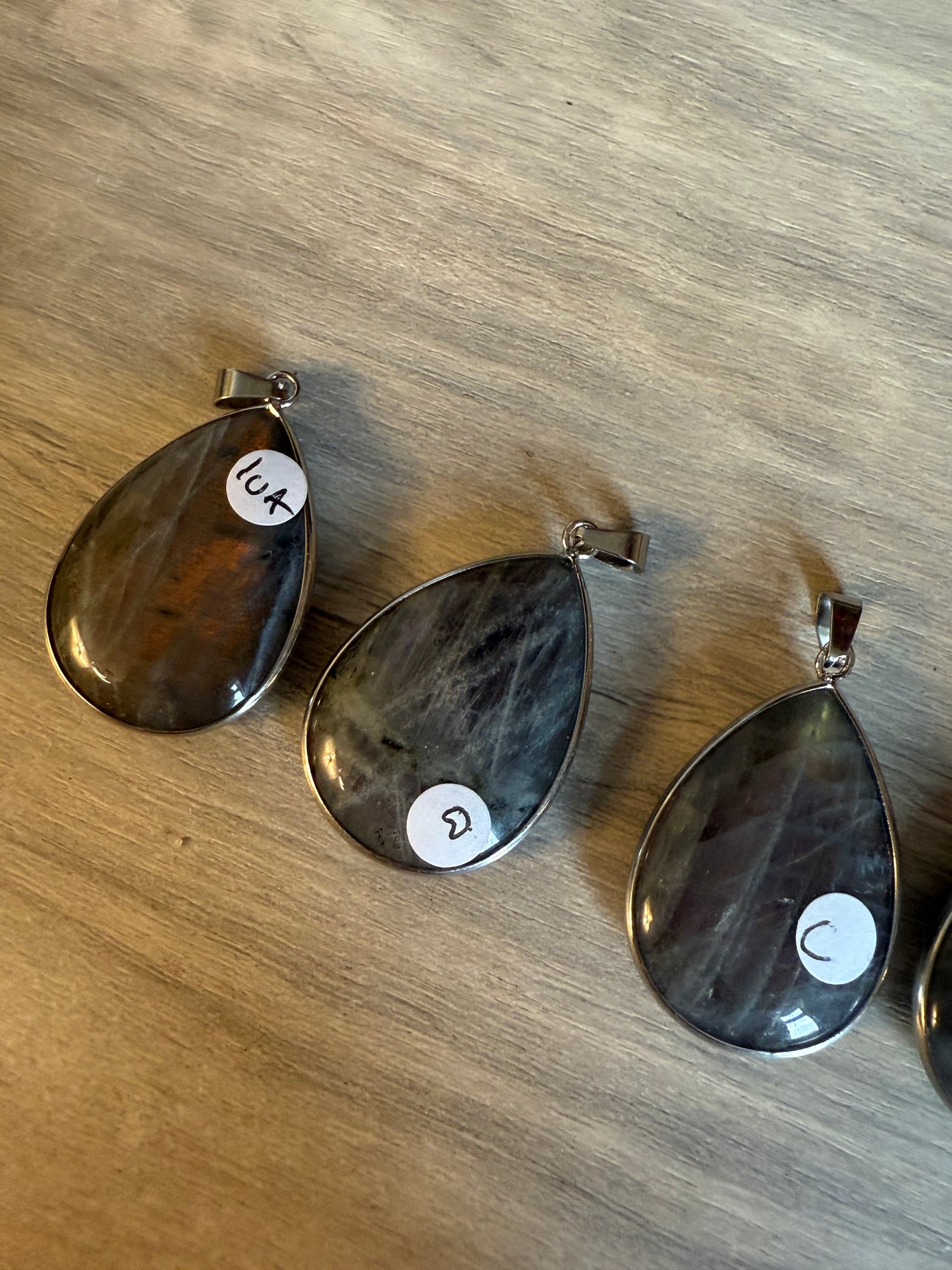 Lab Labradorite Pendant / keying
