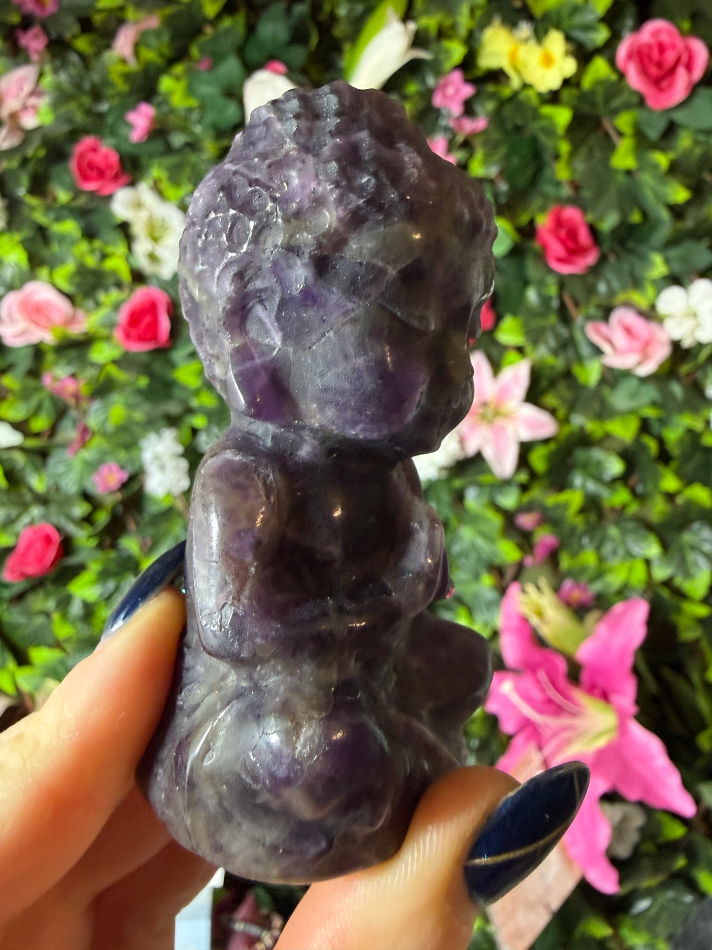 Amethyst  Buddha