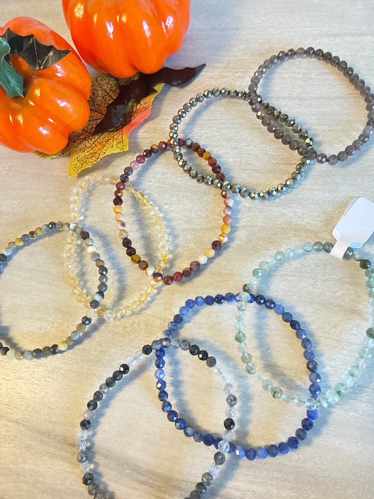 4mm Facet Bracelets