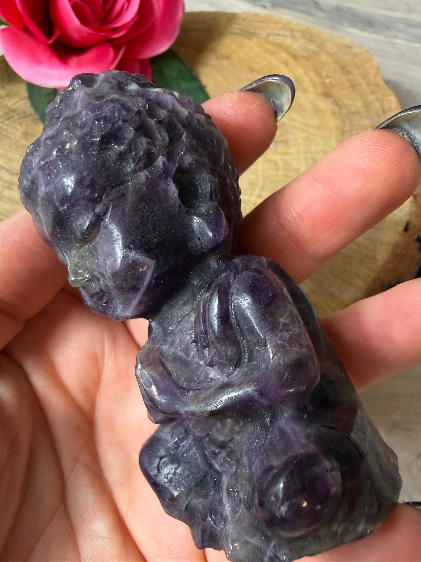 Amethyst  Buddha