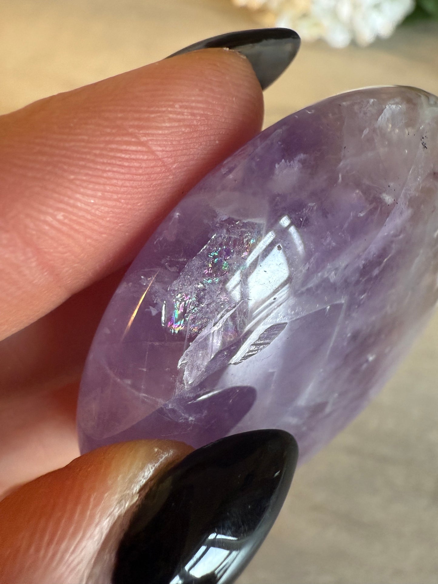 Amethyst Agate Palm
