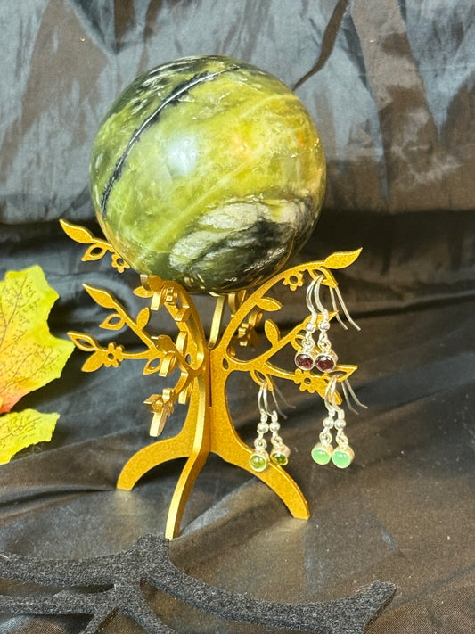 Gold Tree Sphere / Jewellery Stand Holder